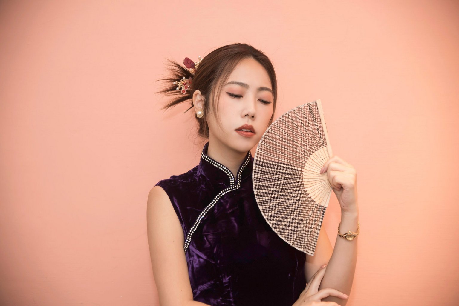 旗袍彩妝造型設計 旗袍妝容 化妝服務介紹